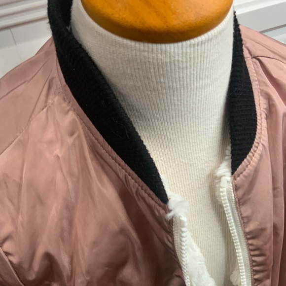 Dusky Rose Bomber Jacket - Picture 2 of 7
